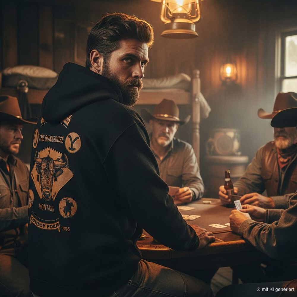 Western Unisex Hoodie - Yellowstone Collection - The Bunkhouse