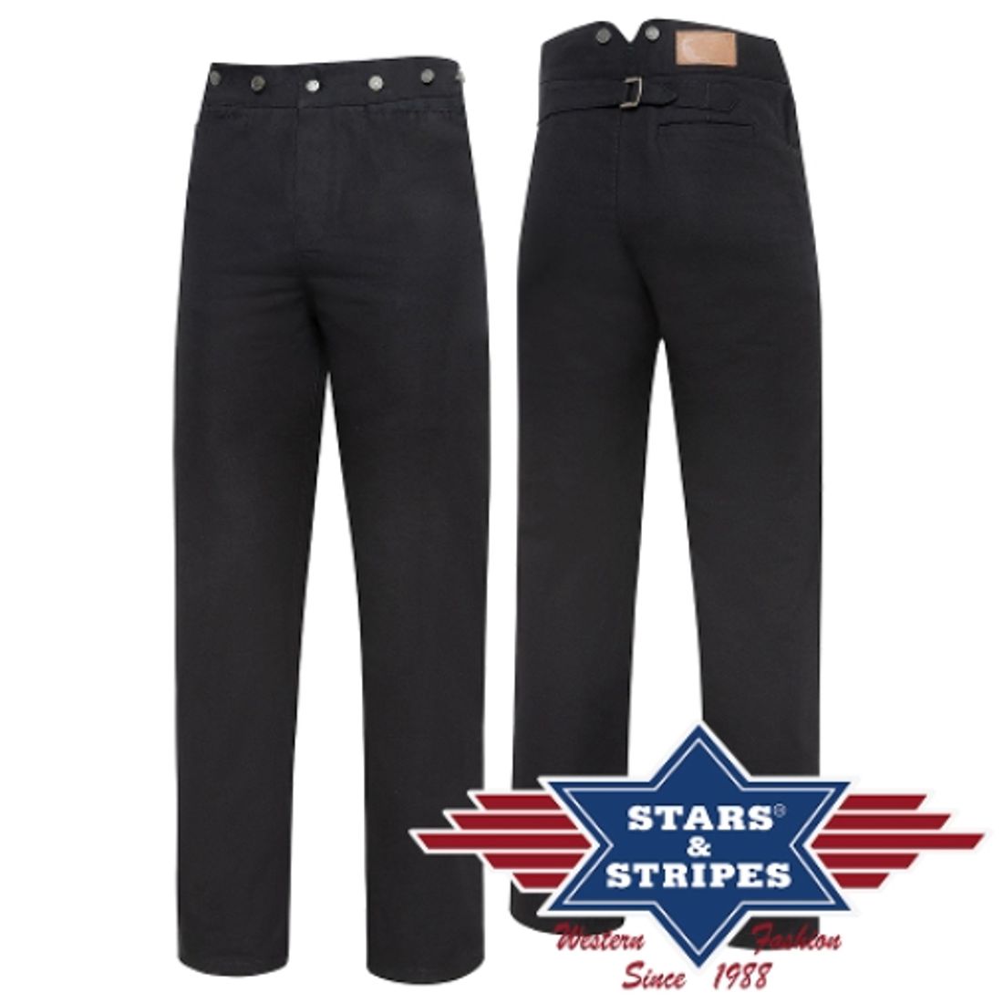 Reduziert - Hose von Stars & Stripes - Dillon, Old Style, Bundweite 44 inch / 112 cm
