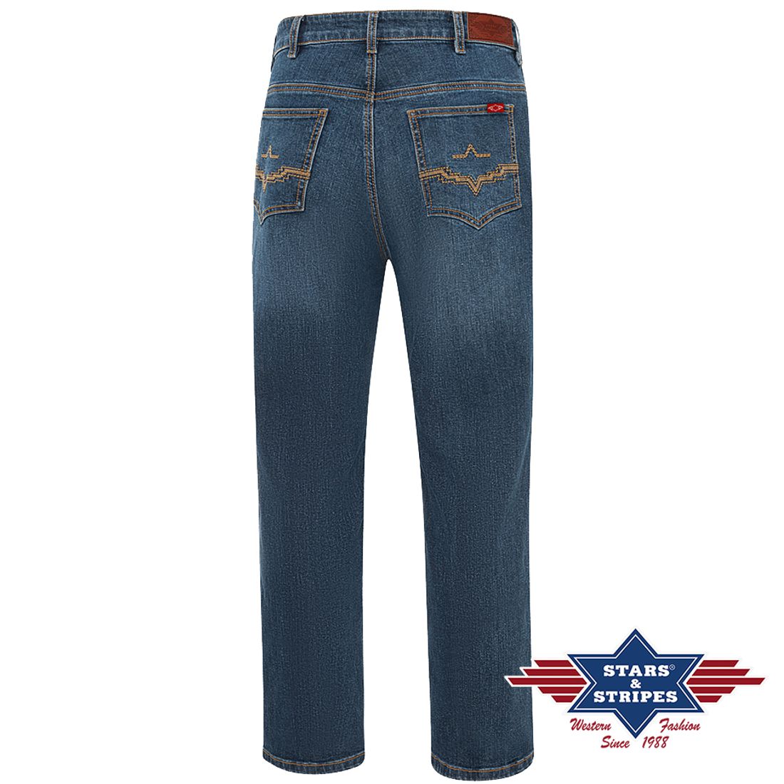 Reduziert - Western-Jeans für Herren - Derrick, Größe 34 inch / 86 cm
