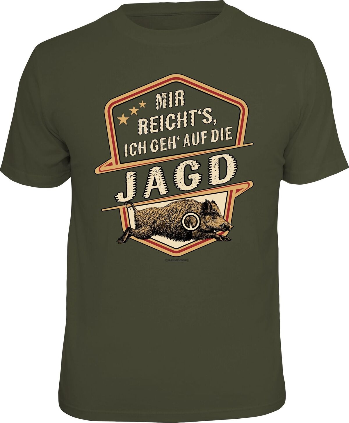 Fun T-Shirt - Jagen - Mir reichts, ich geh auf die Jagd