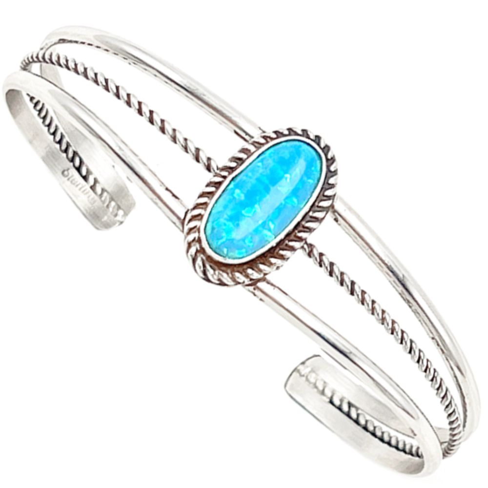 Armspange für Damen aus Sterling Silber - Sparkling Opal