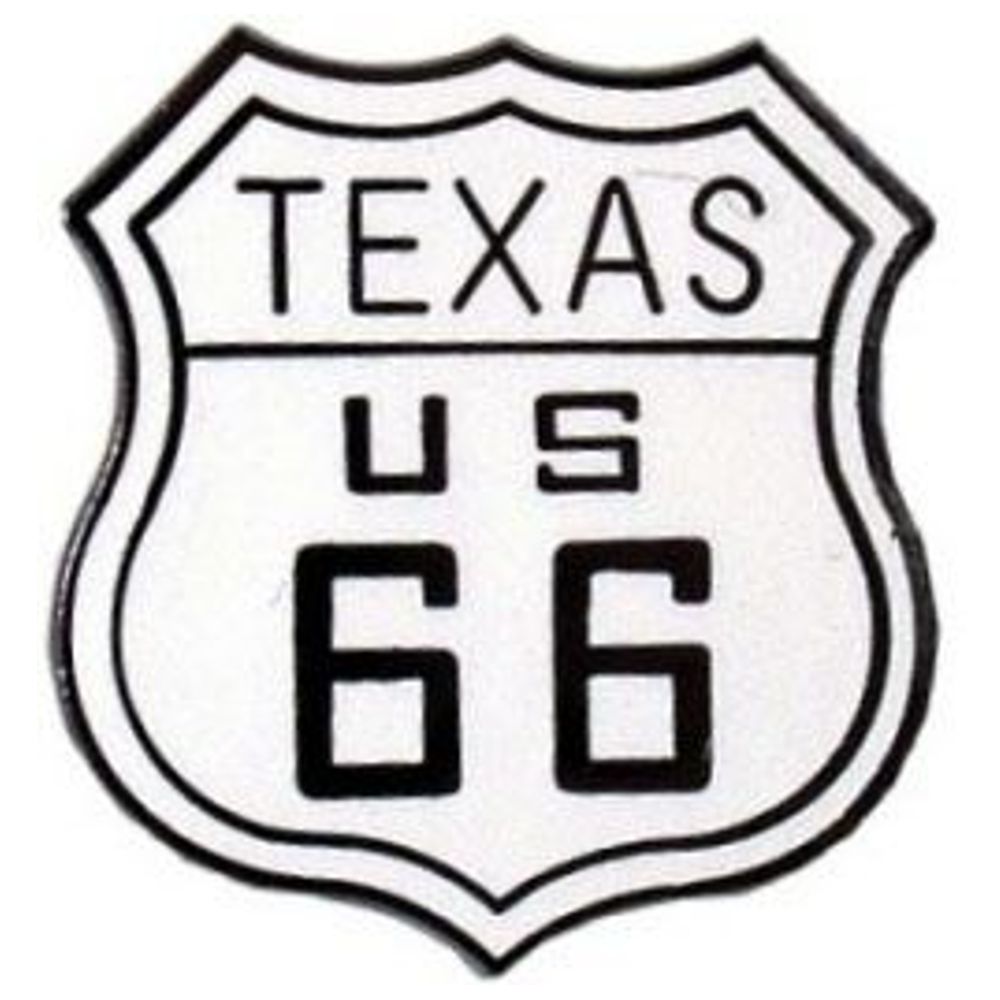 Pin / Anstecker - Route 66 Texas