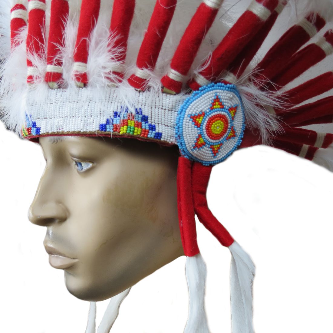 Indianer Federhaube - Deluxe Warbonnet