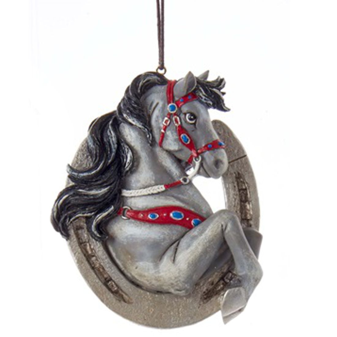 Weihnachtsschmuck - Mustang & Horseshoe III