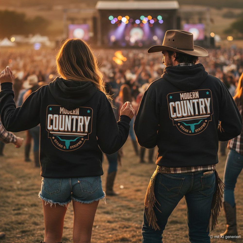 Western Unisex Hoodie - Modern Country