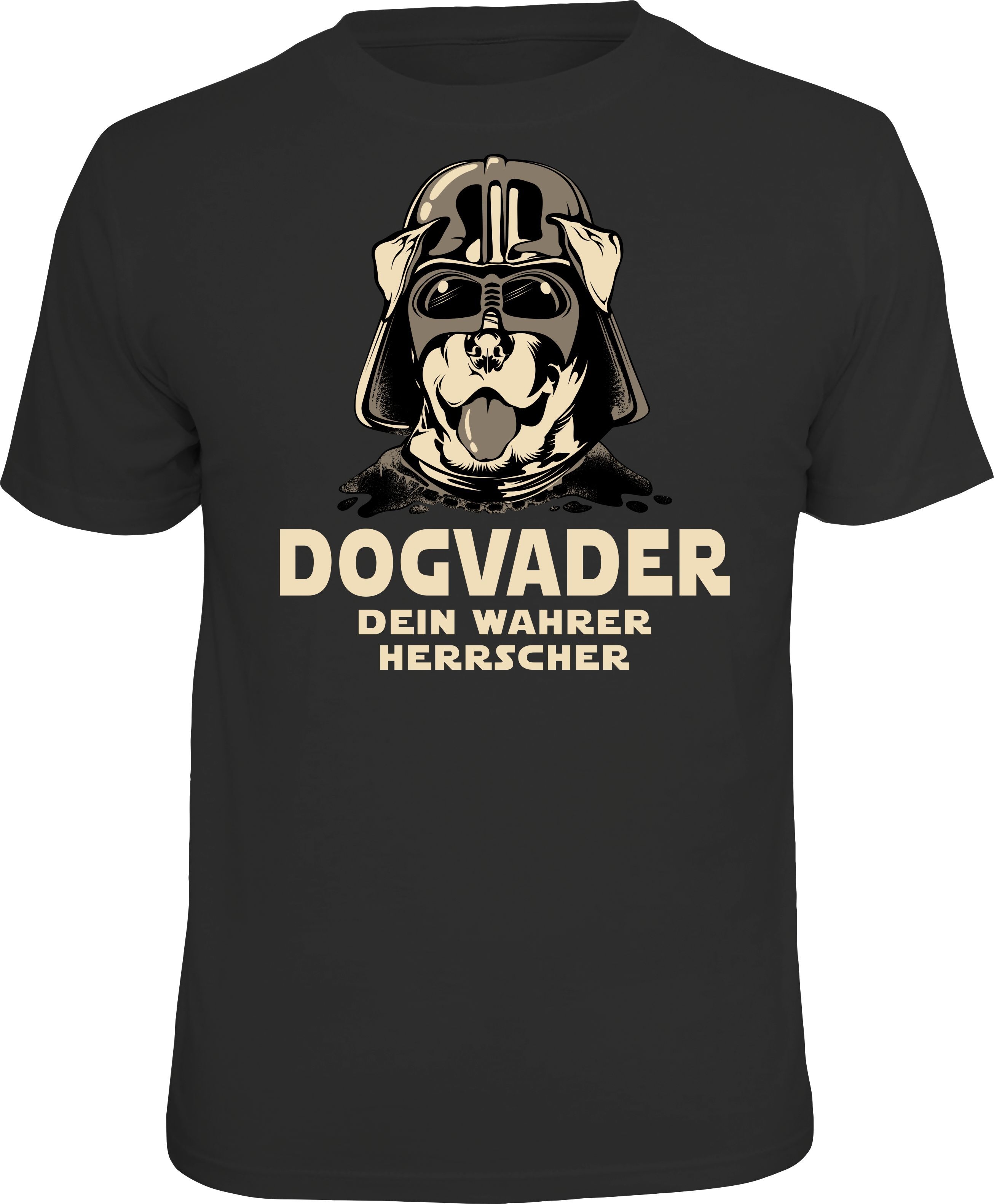 Fun T-Shirt - Dogvader - Dein wahrer Herrscher
