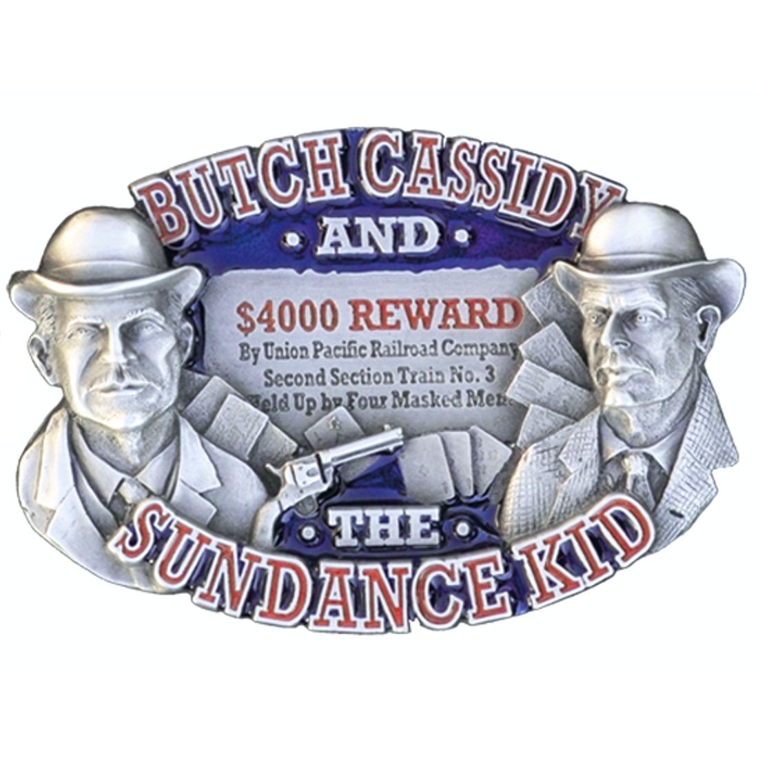 Gürtelschnalle - Butch Cassidy & Sundance Kid
