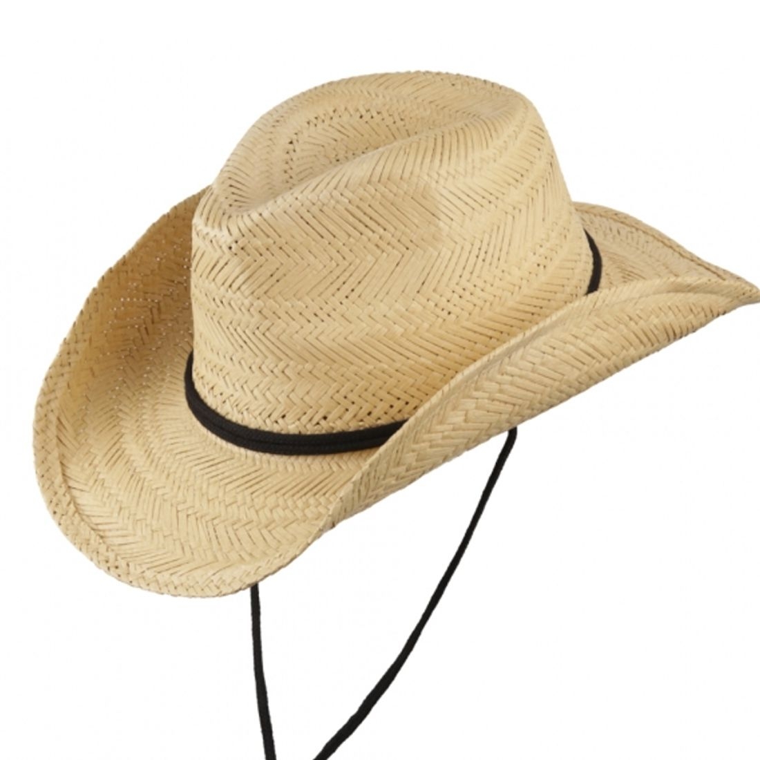 Reduziert - Scippis Westernhut mit Kinnriemen - Cattleman, Größe S (55 - 56 cm)