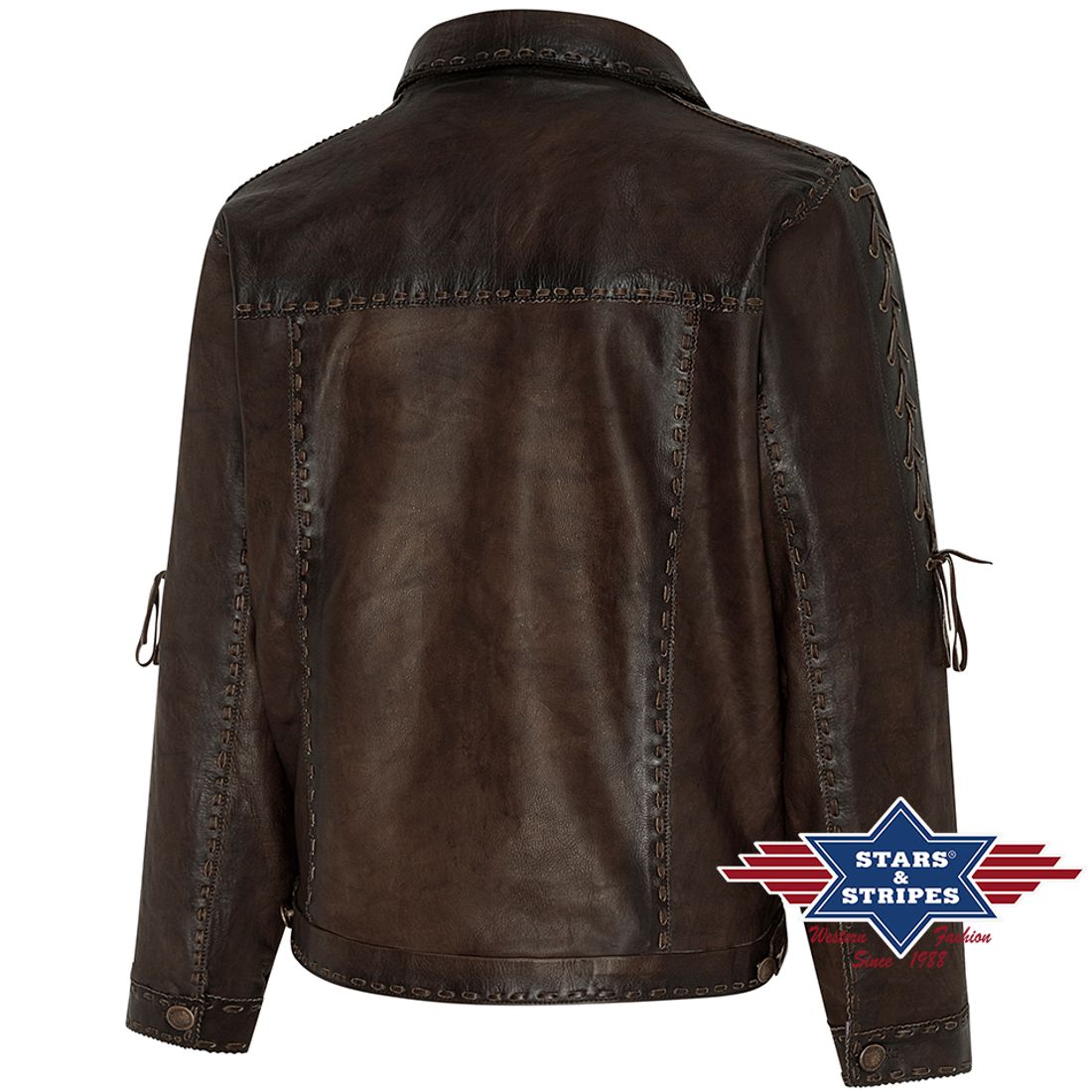 Reduziert - Lederjacke für Herren - Rowdy, Größe L