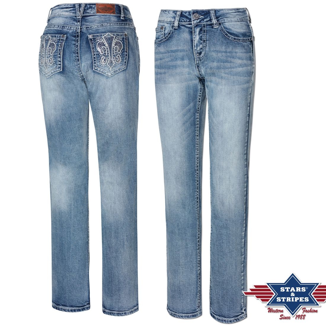 Western Damen-Jeans von Stars & Stripes - Lexi