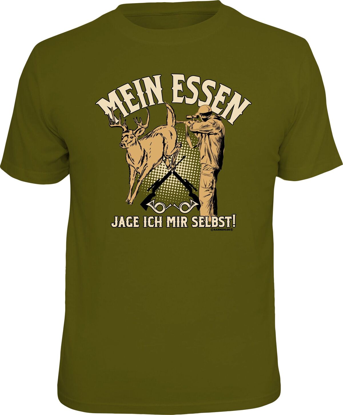 Fun T-Shirt - Jagen - Mein Essen jage ich mir selbst!