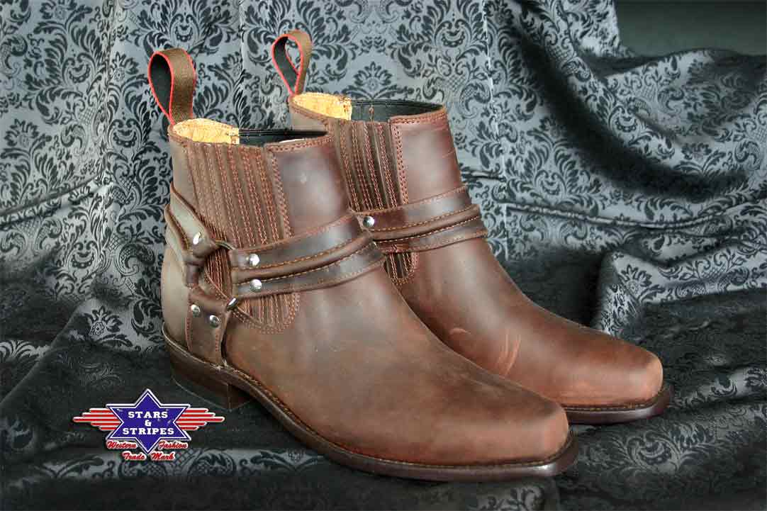 Reduziert - Stars & Stripes Cowboystiefeletten - Durango, Größe 40