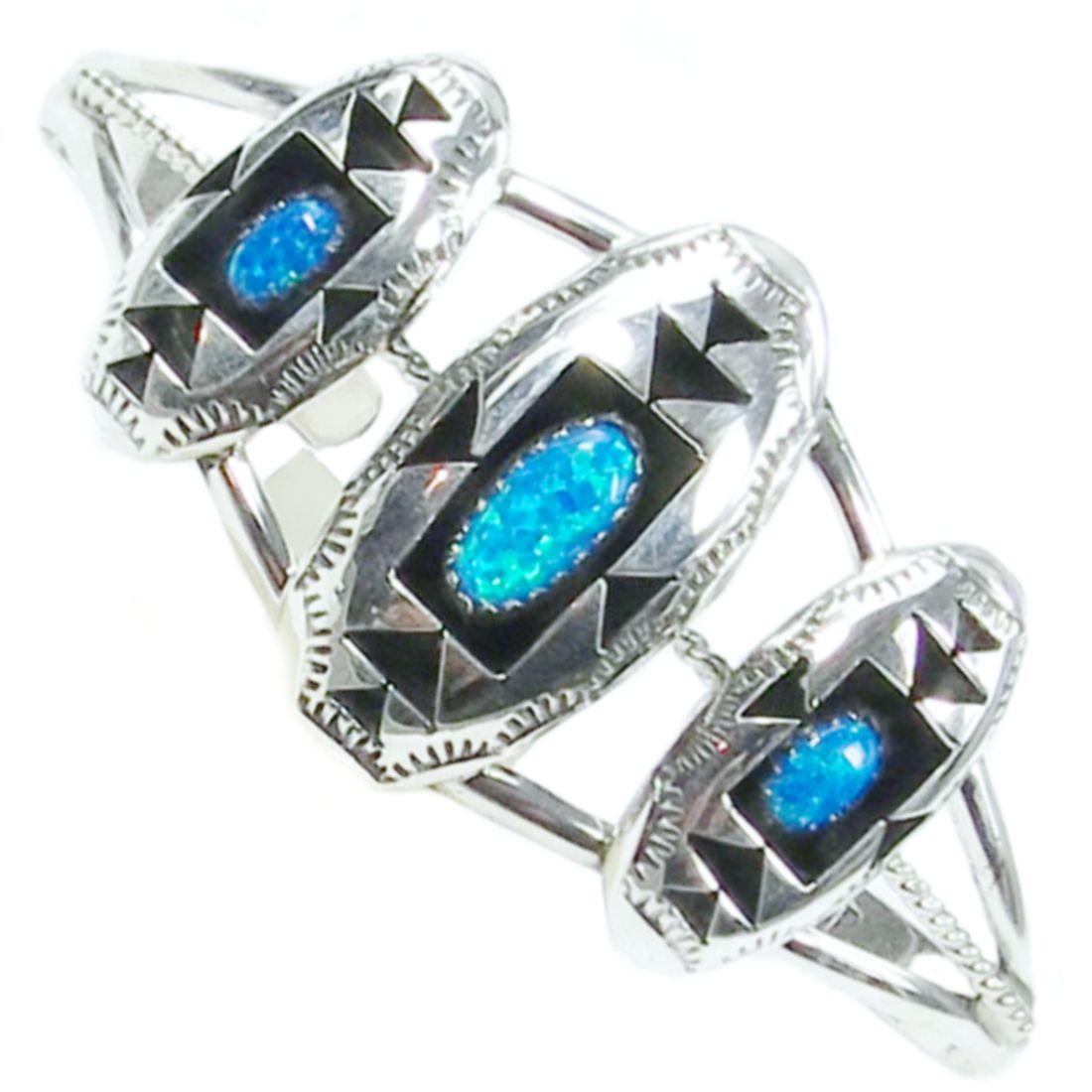 Armspange für Damen aus Sterling Silber - Opal Enchantement