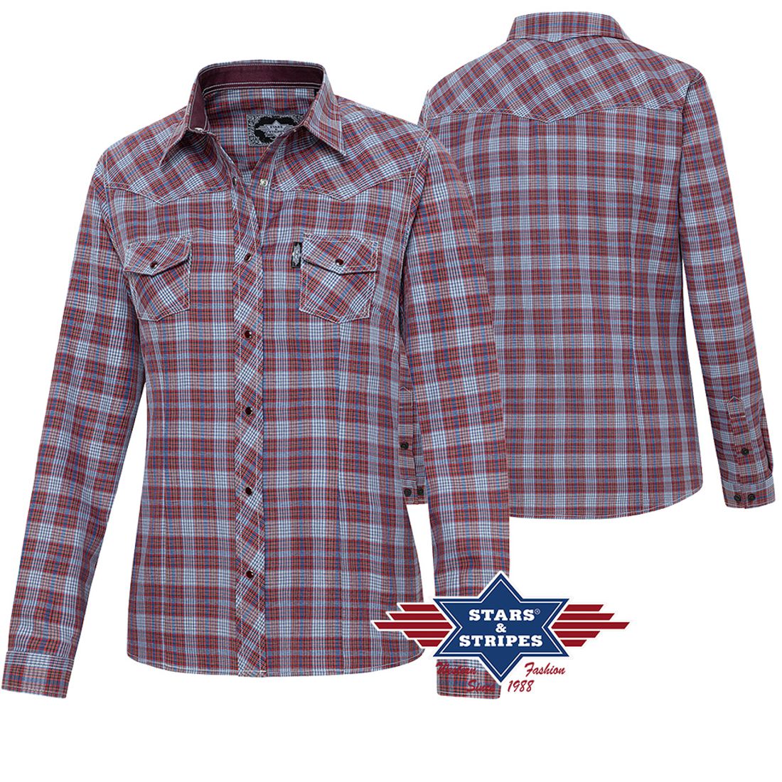 Westernbluse - Darleen
