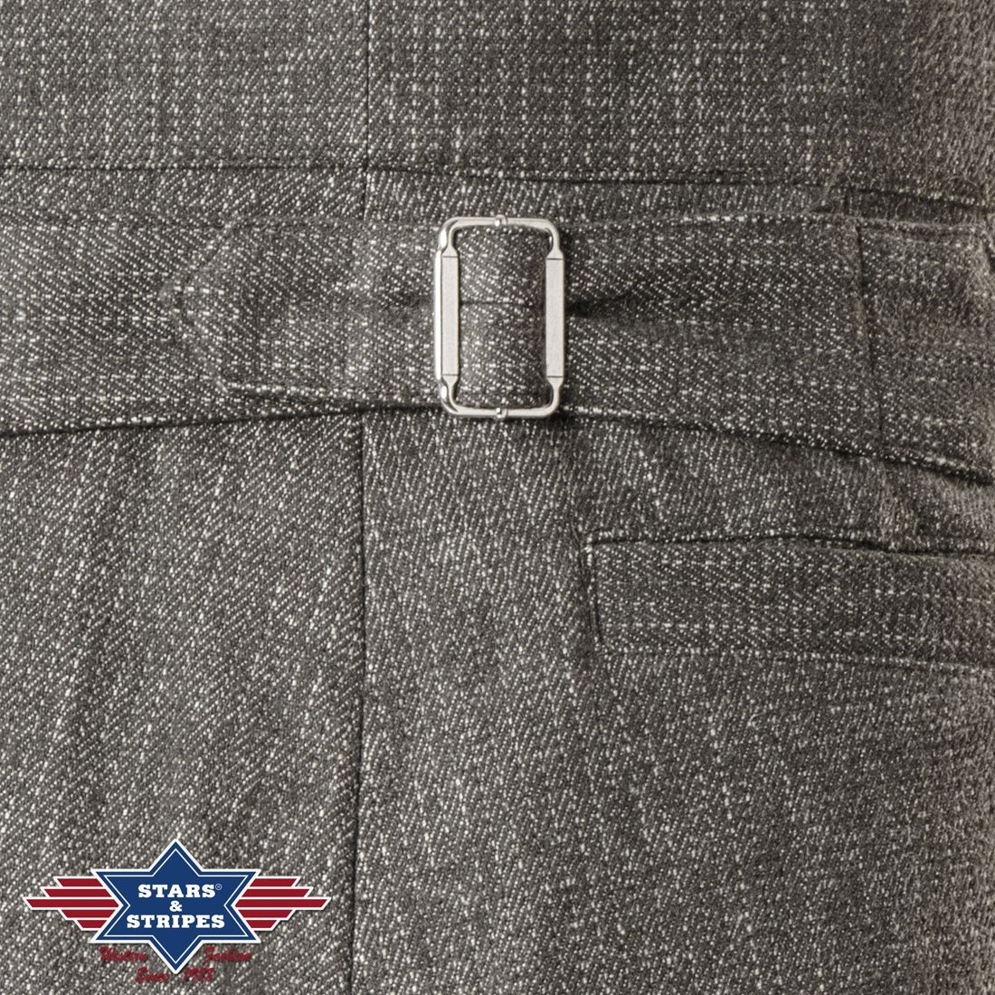 Reduziert - Western Hose von Stars & Stripes - Fargo, Old Style, Bundweite 32 inch / 81 cm
