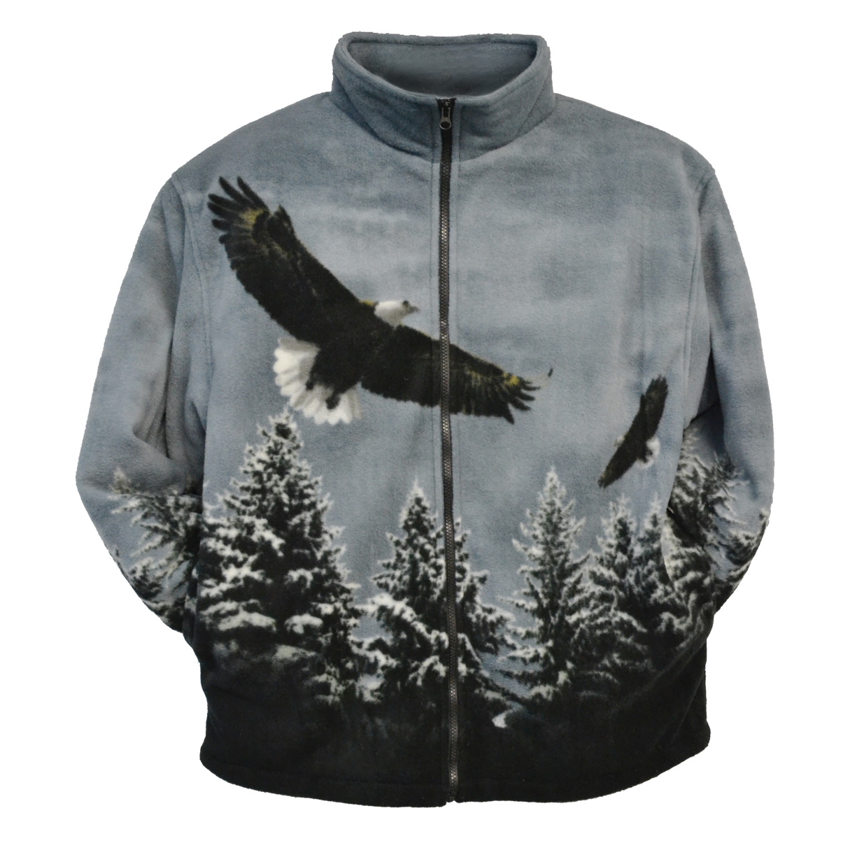 Reduziert - Fleece-Jacke für Damen und Herren - American Eagle, Größe S