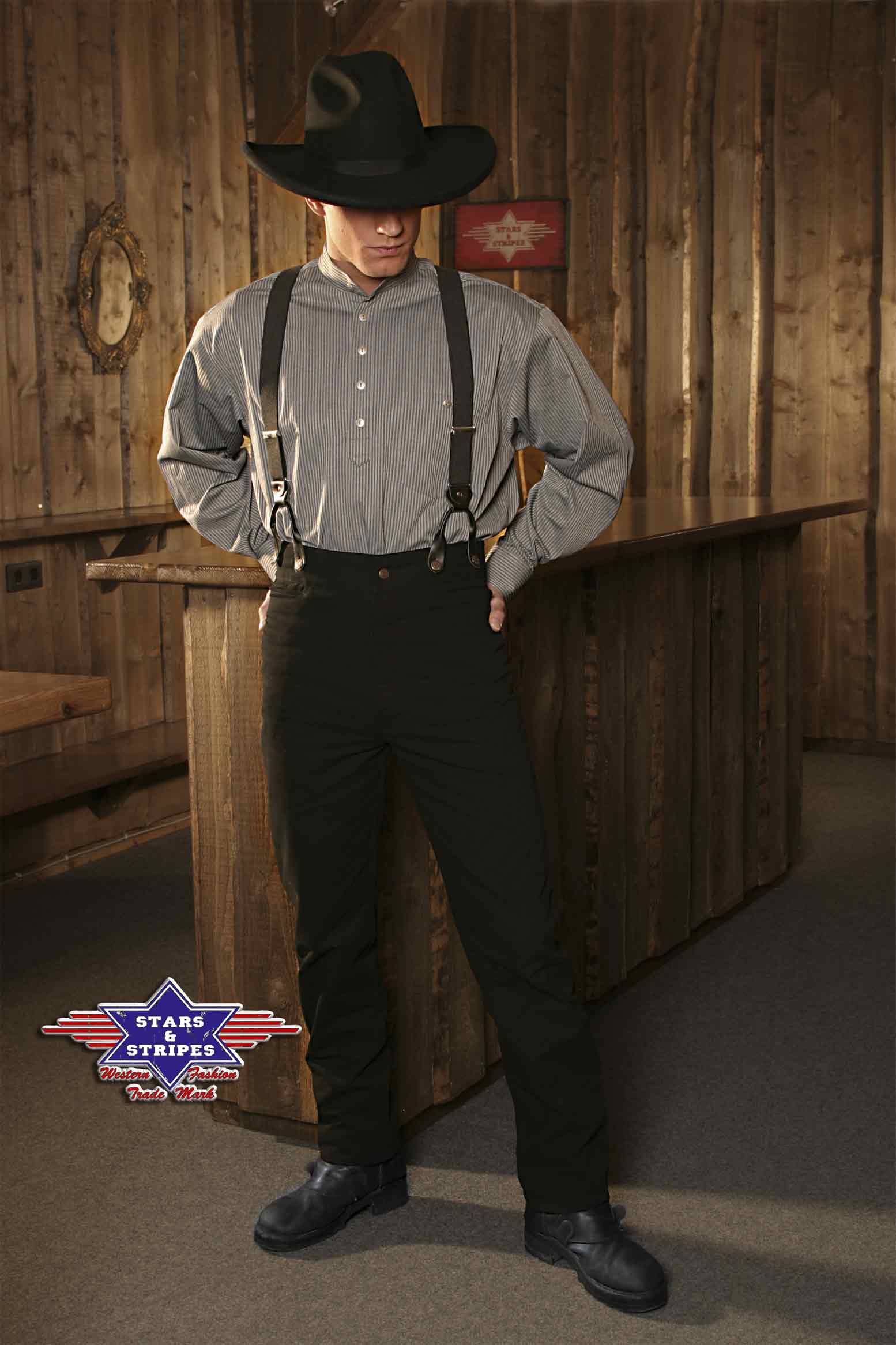 Reduziert - Hose von Stars & Stripes - Dillon, Old Style, Bundweite 33 inch / 84 cm