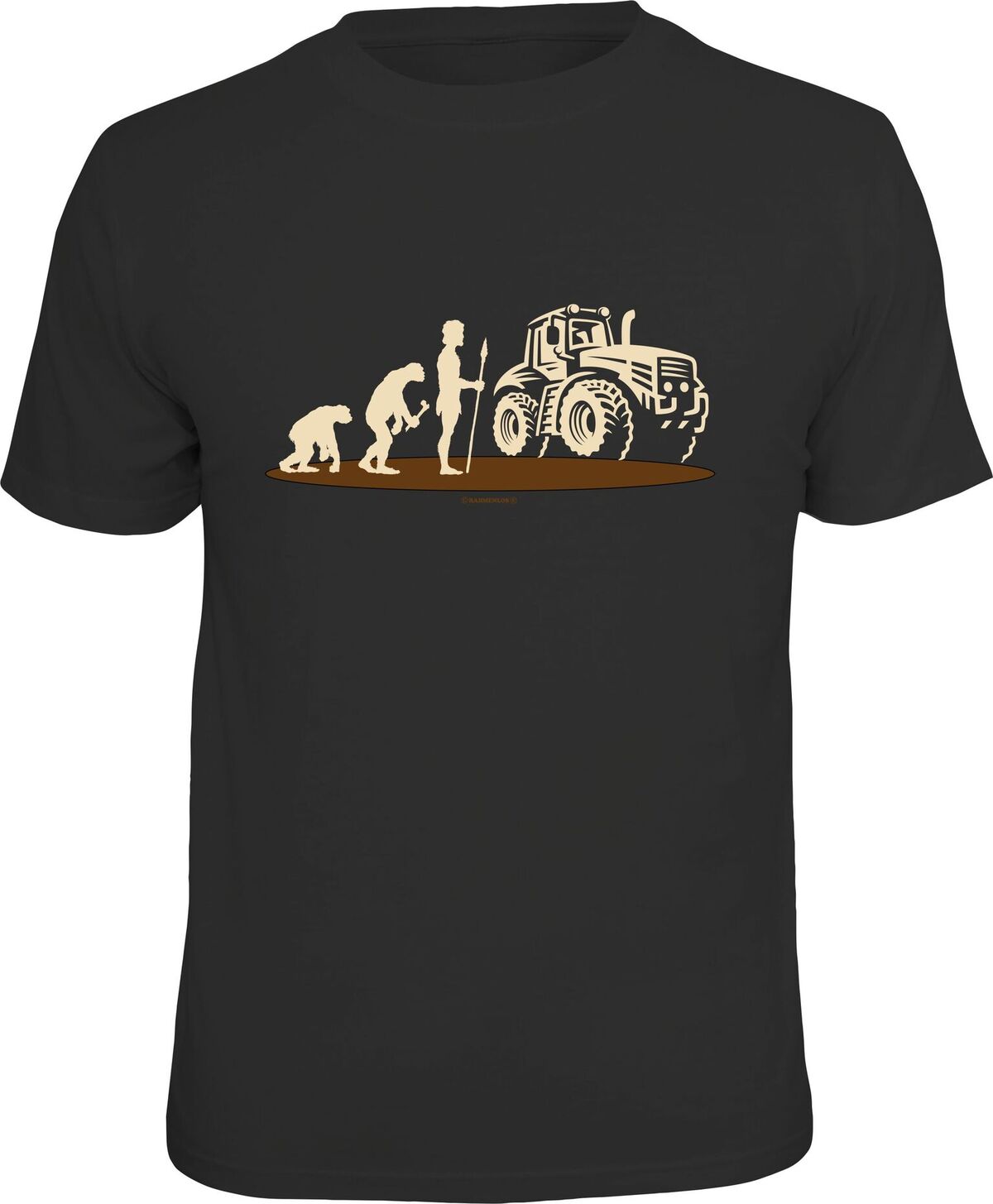 Fun T-Shirt - Evolution - Homo Stupidus - Landwirt