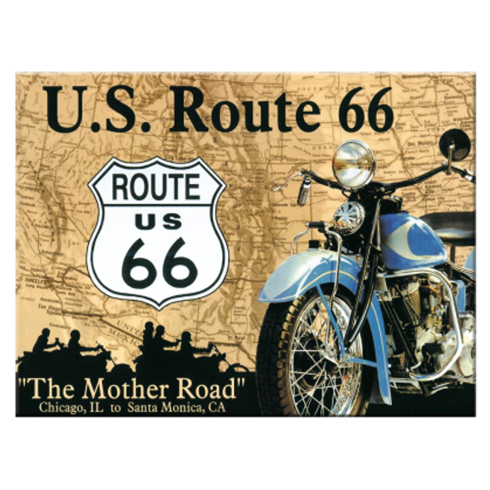 Magnet - Route 66 Map