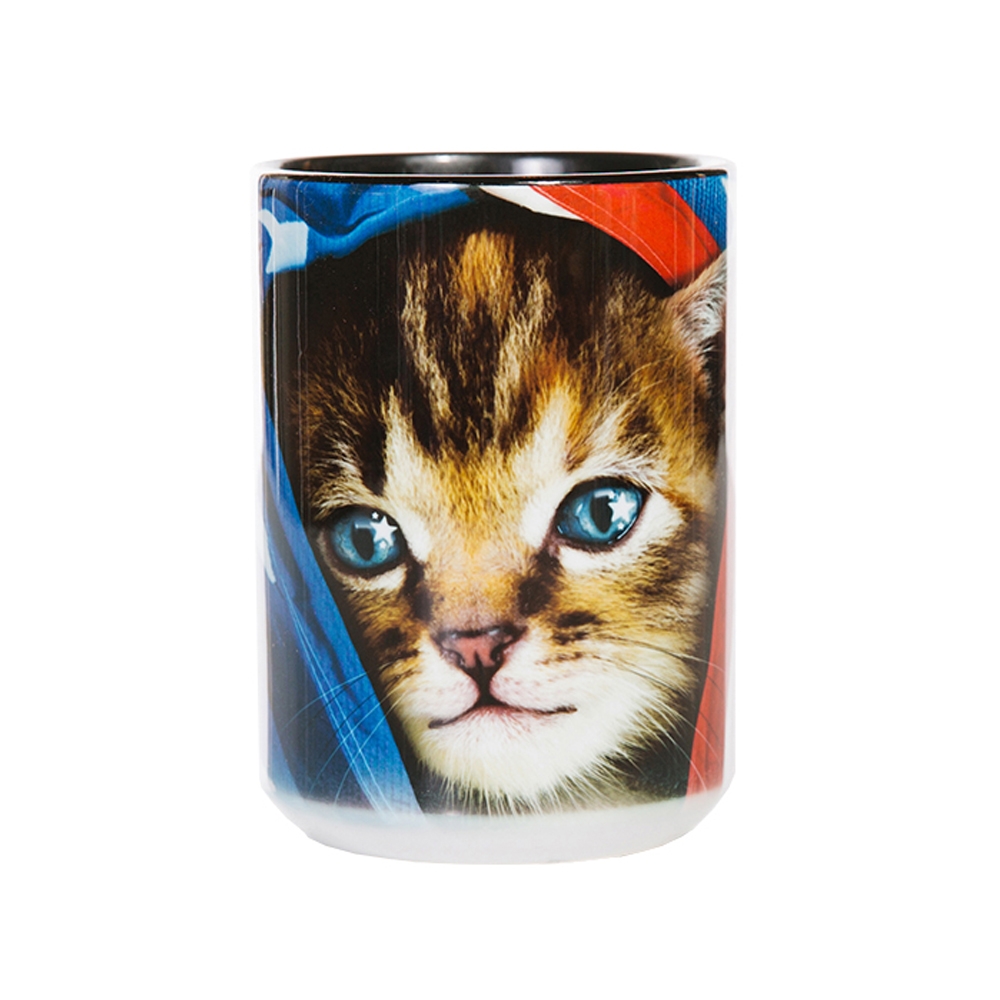 XXL-Tasse von The Mountain -  Patriotic Kitten