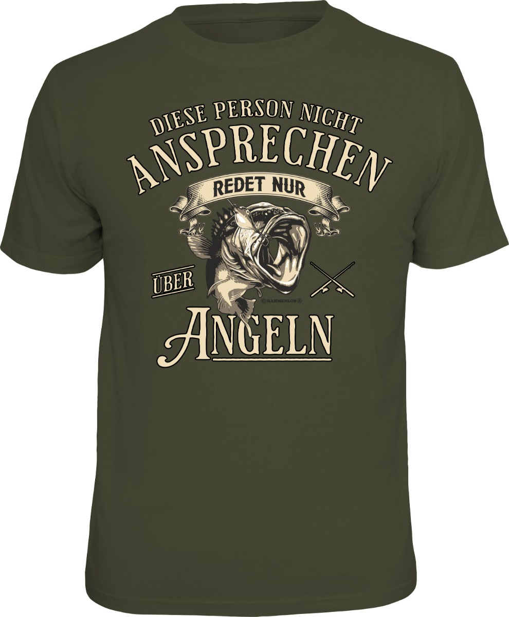 Fun T-Shirt - Nicht ansprechen - Angeln Fun T-Shirt - Nicht ansprechen - Angeln