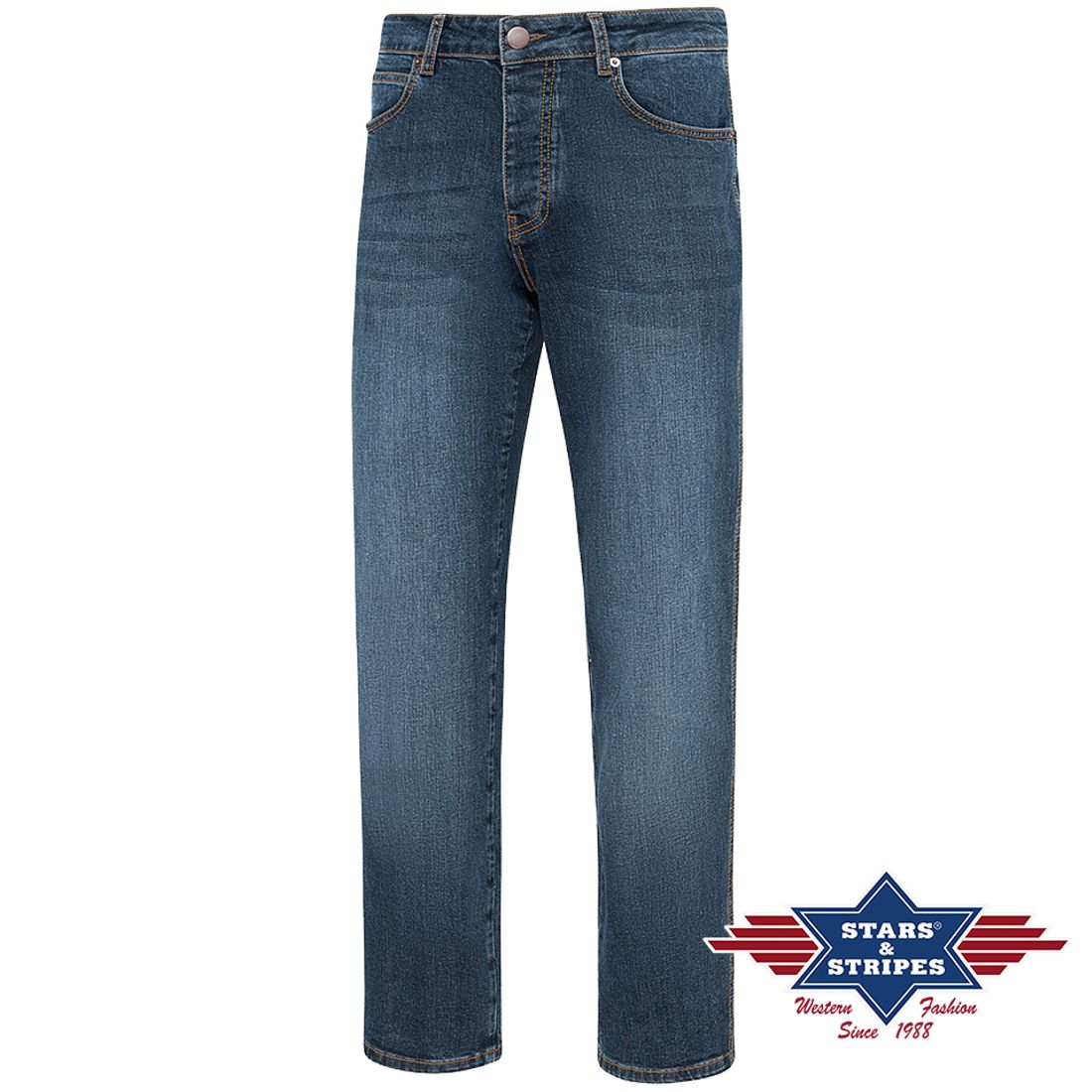 Reduziert - Western-Jeans für Herren - Derrick, Größe 42 inch / 106,50 cm