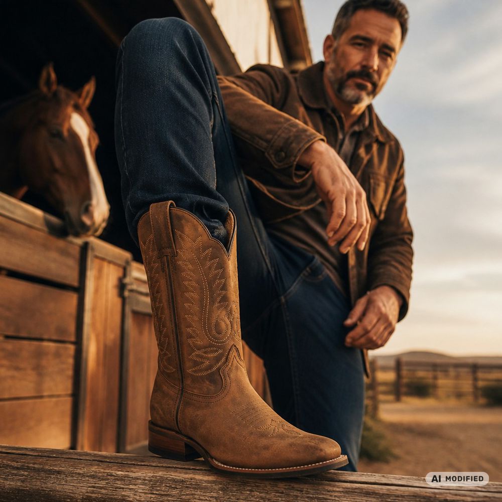 Cowboystiefel mit Gummisohle - Boot Legends Of The West - Cimarron