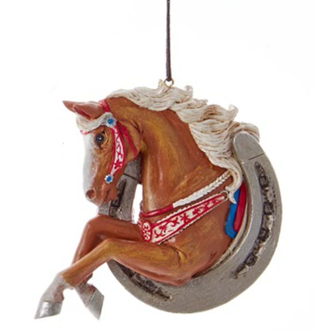 Weihnachtsschmuck - Mustang & Horseshoe II