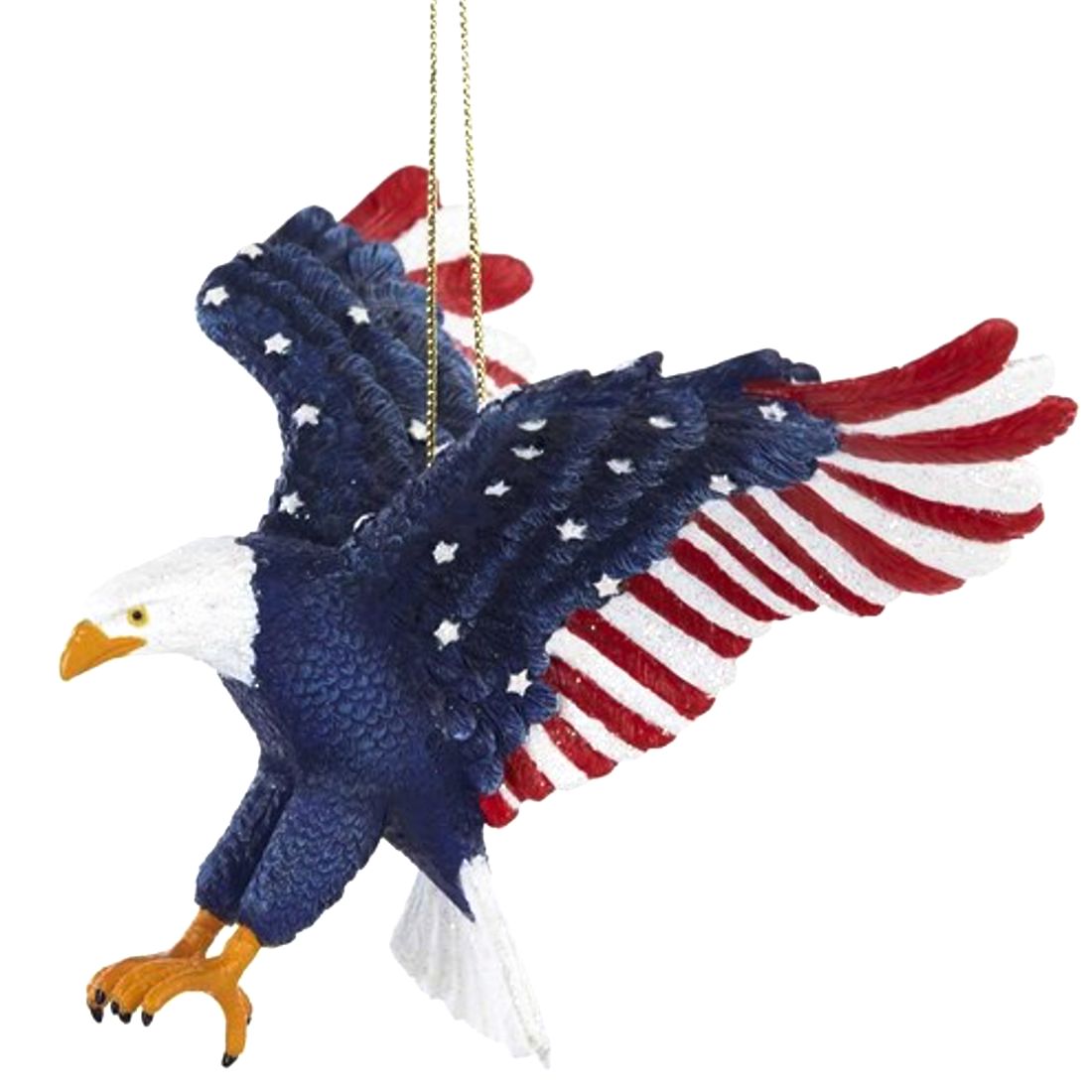 Weihnachtsschmuck - American Xmas Eagle