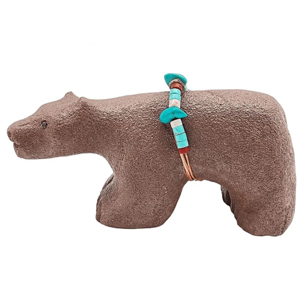 Fetischfigur - Sand Stone Fetish Bear