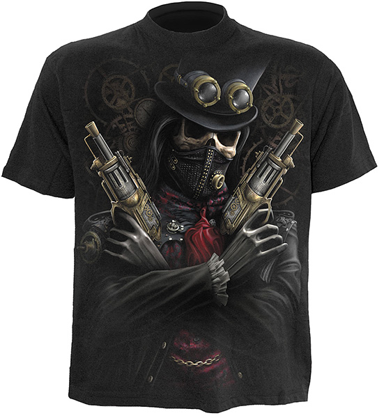 Reduziert - Spiral T-Shirt - Steam Punk Bandit, Größe S