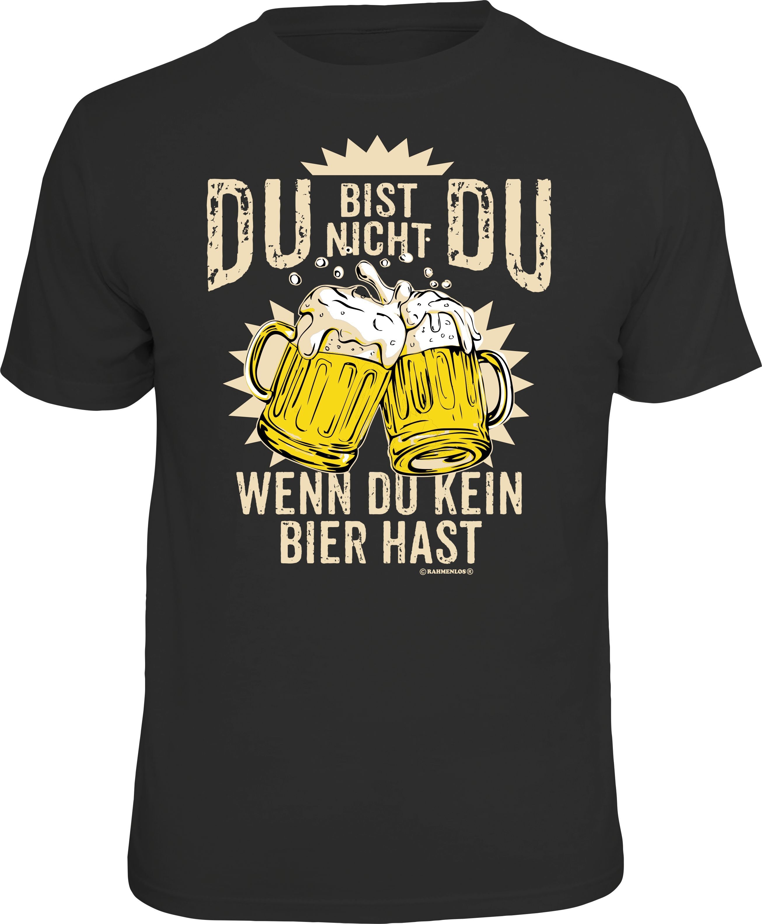 Fun T-Shirt - Bier - Du bist nicht du, wenn du kein Bier hast