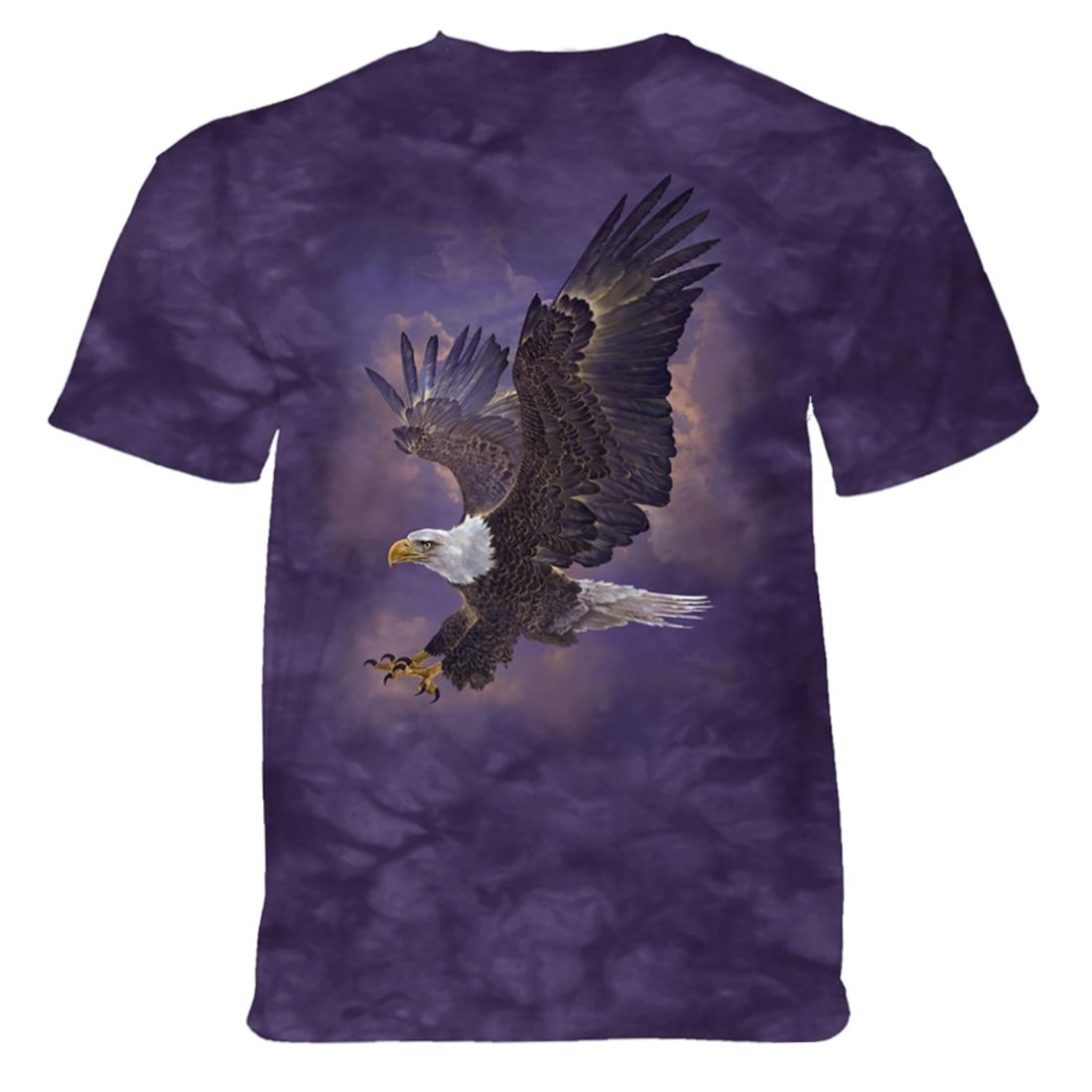 The Mountain T-Shirt - Eagle Violet Sky