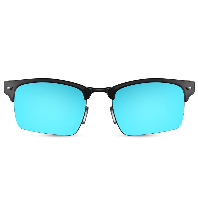 Verspiegelte Clubmaster Sonnenbrille - Harper