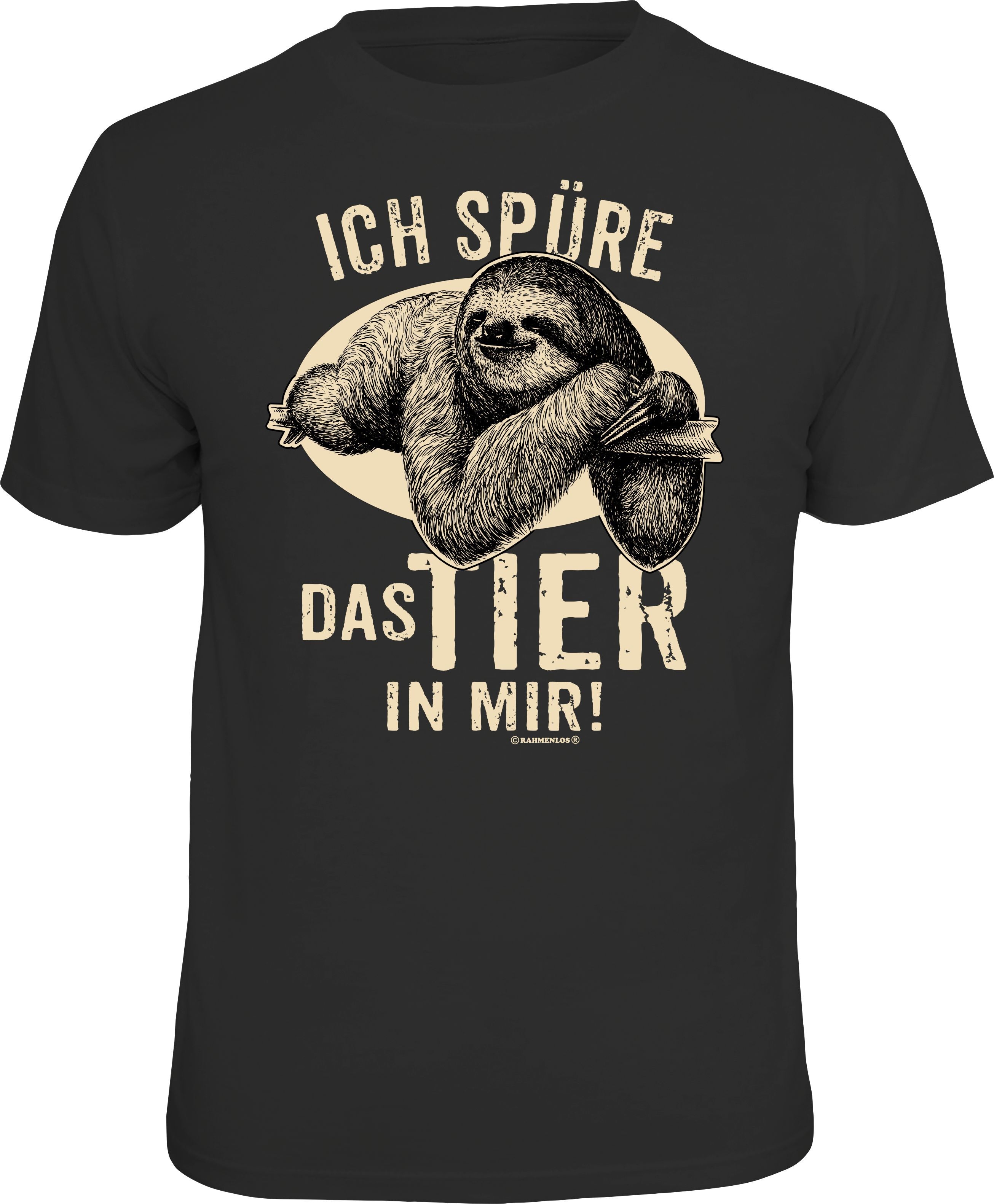 Fun T-Shirt - Ich spüre das Tier in mir