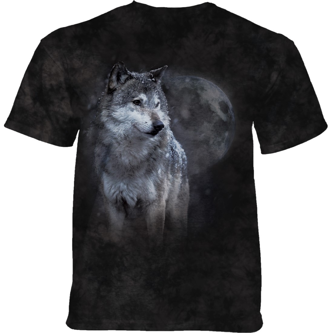 The Mountain T-Shirt - Winter's Eve Wolf