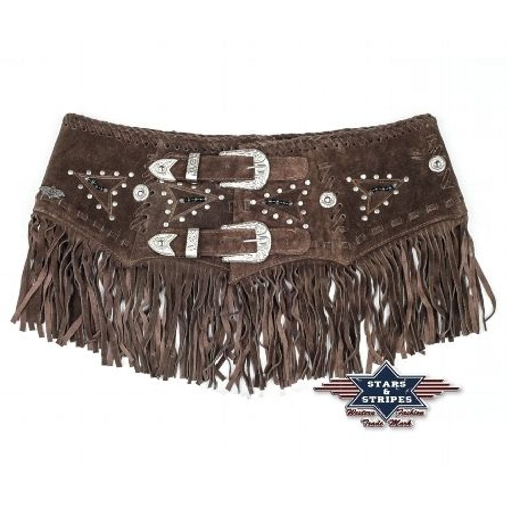 Stars & Stripes Westerngürtel für Damen - Gabby