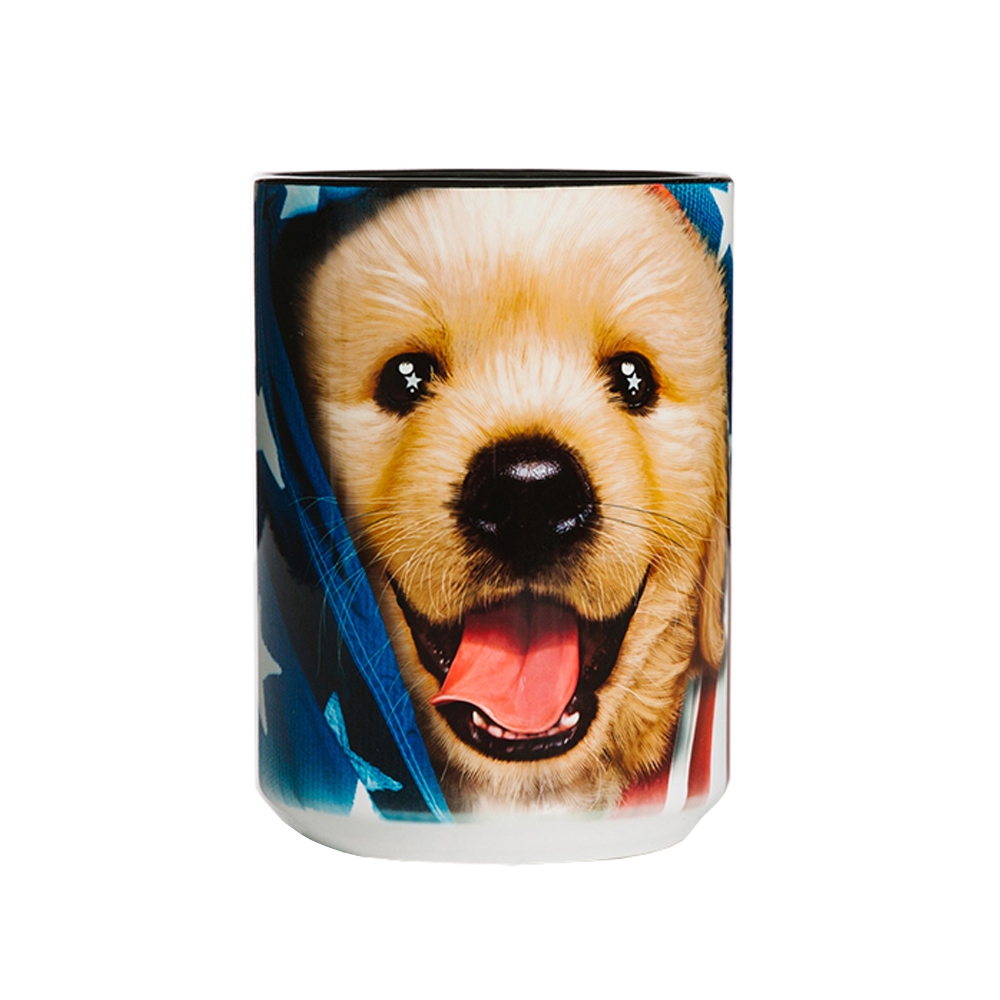 XXL-Tasse von The Mountain - Patriotic Golden Pup