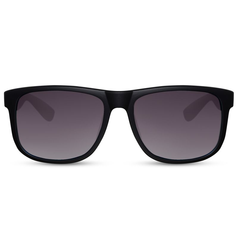Wayfarer Sonnenbrille, schwarz