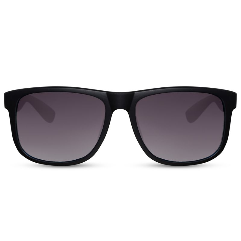 Wayfarer Sonnenbrille, schwarz