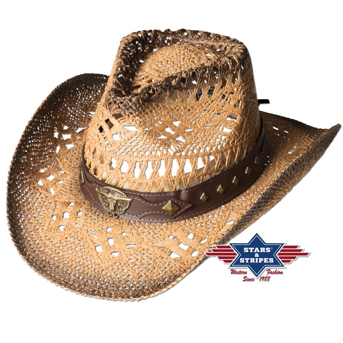 Reduziert - Westernhut von Stars & Stripes - Sunset, Größe M (55 - 56)