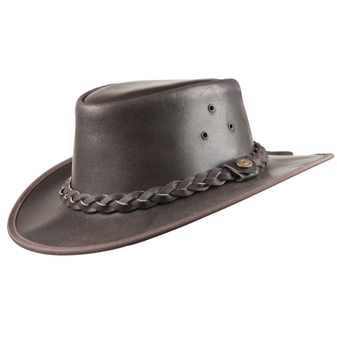 Reduziert - Scippis Westernhut aus Leder - Hooley, Größe S (55 - 56 cm), Braun