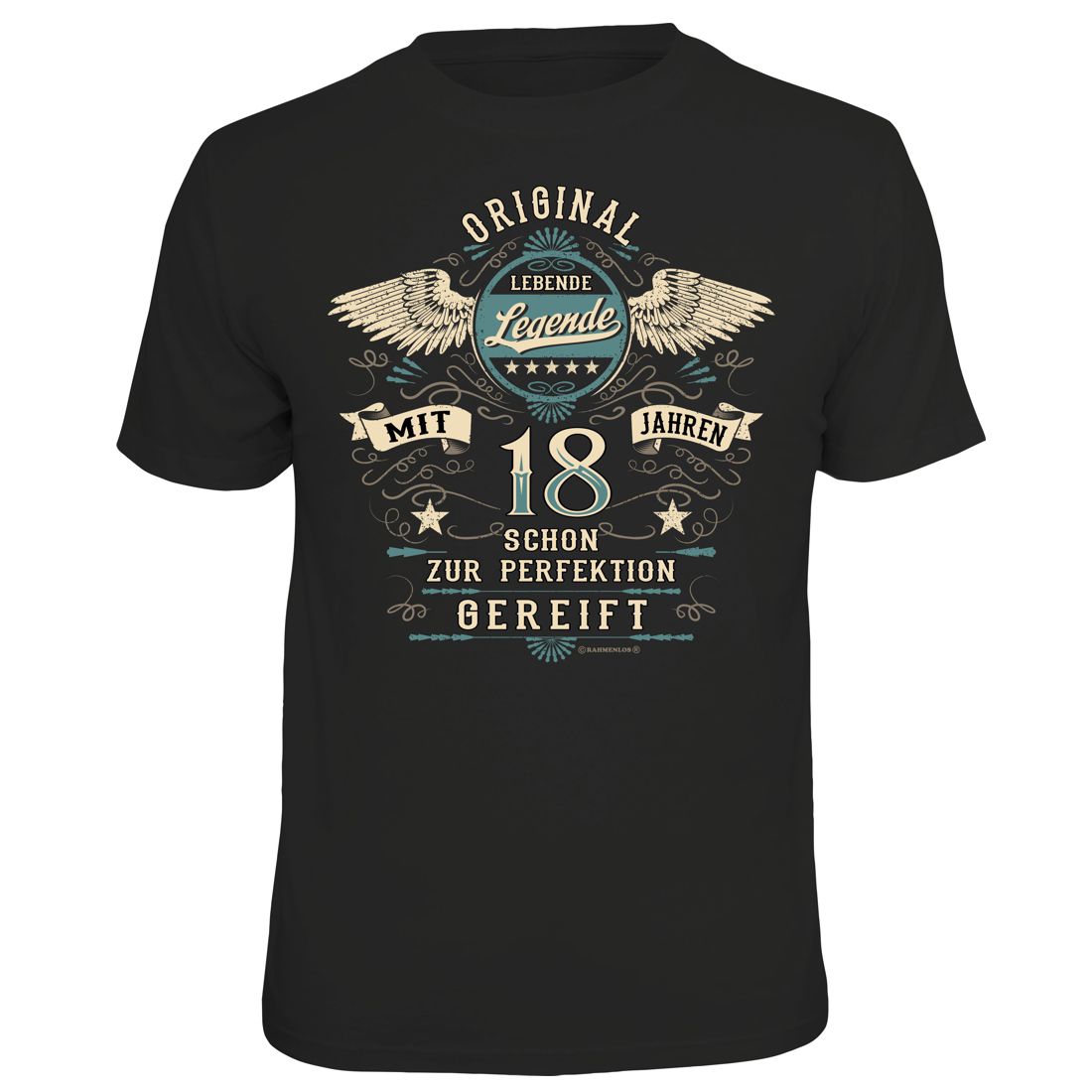 Fun T-Shirt - Lebende Legende - 18. Geburtstag