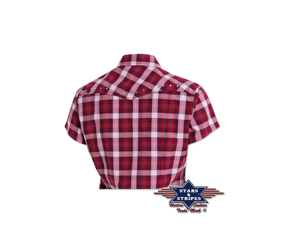 Reduziert - Westernbluse von Stars & Stripes - Doreen, Größe 3XL