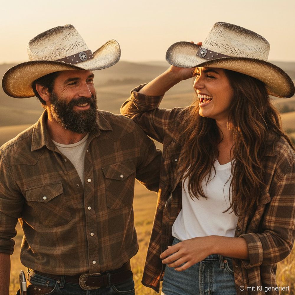 Westernhut von Stars & Stripes - Santiago