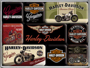 Magnet-Sparset - Harley Davidson Bikes