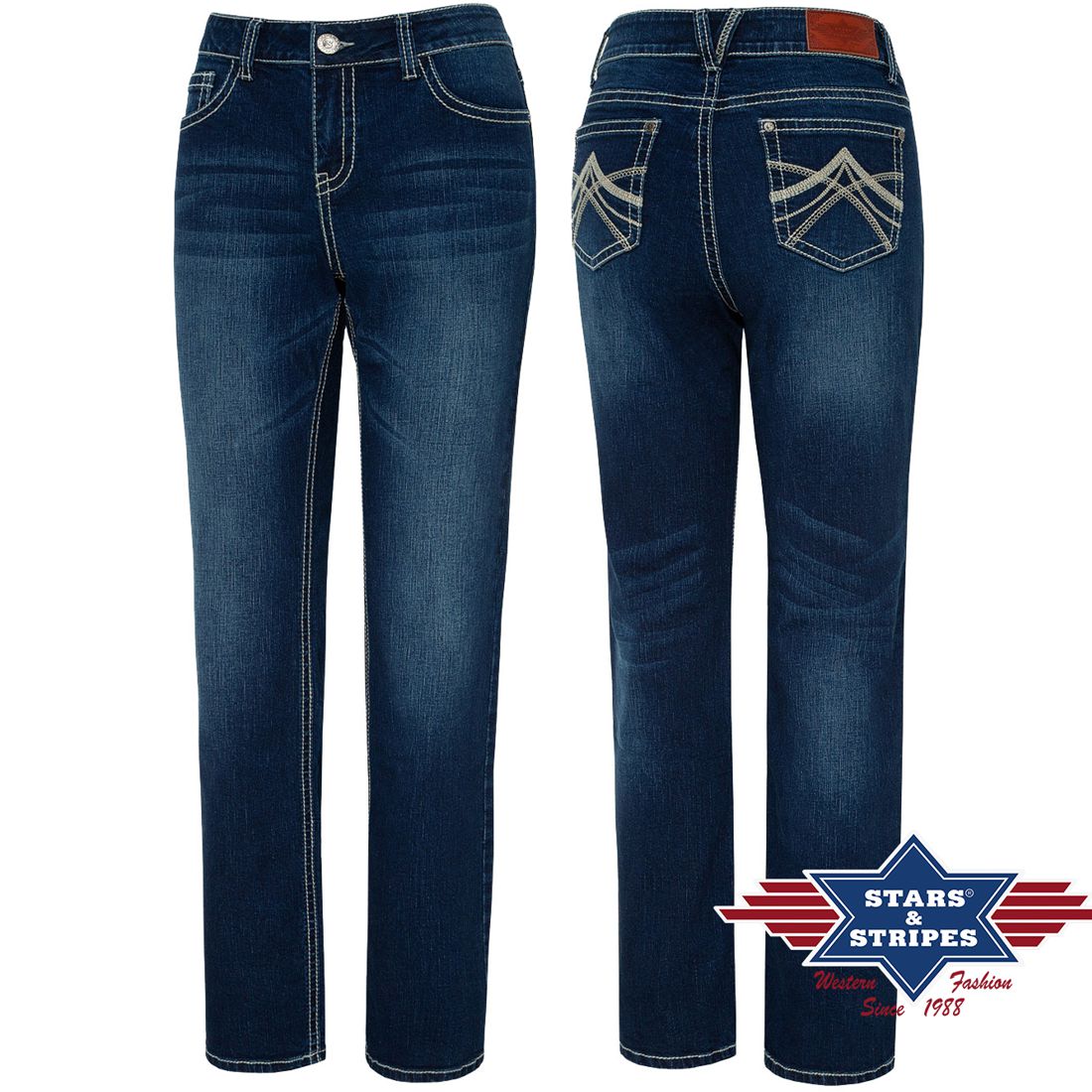 Western Damen-Jeans von Stars & Stripes - Kimberly