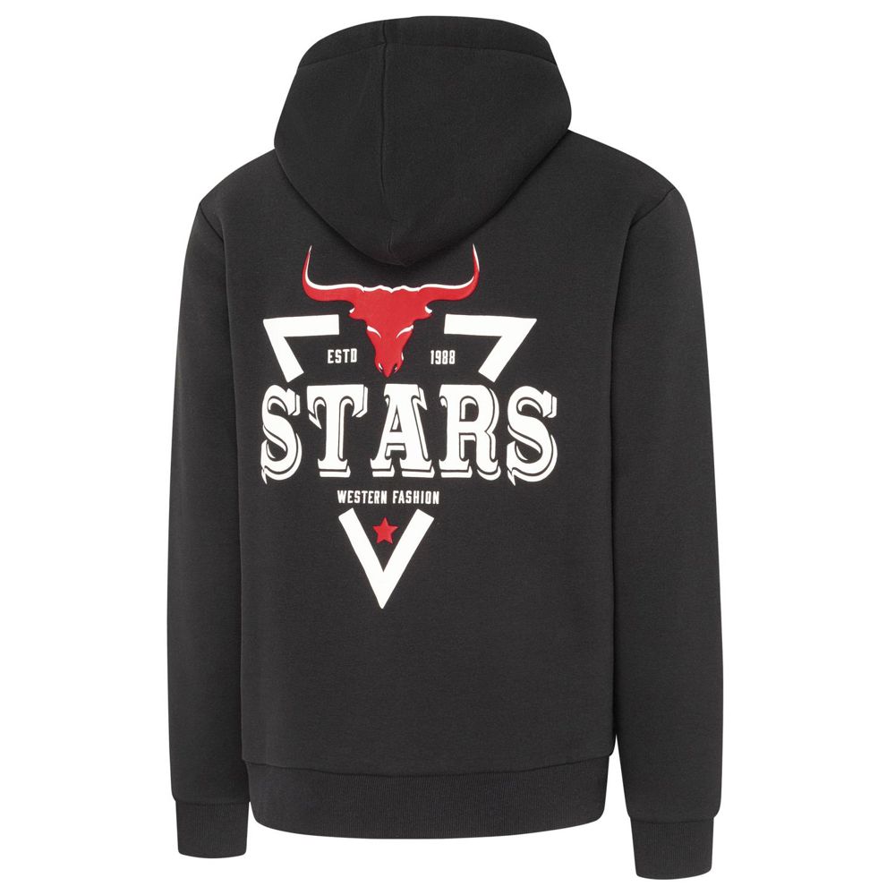 Western Unisex Hoodie - Stars Longhorn